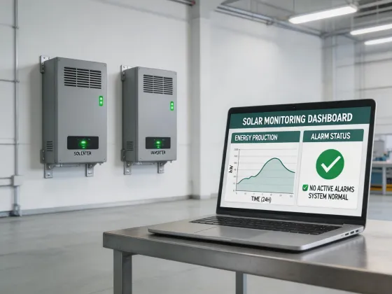Huawei solar inverter monitoring interface